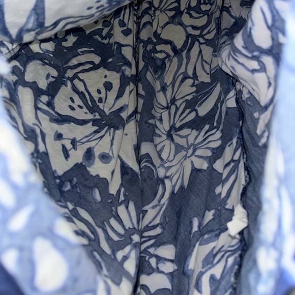 Women's Hawaiian Jams World Dress size medium blue and white - Picture 4 of 9